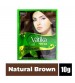 Henna Natural Brown Hair Colour Dye Powder - 6 Sachets 10g Each